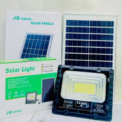 100w Watts JD Solar Flood Light Original