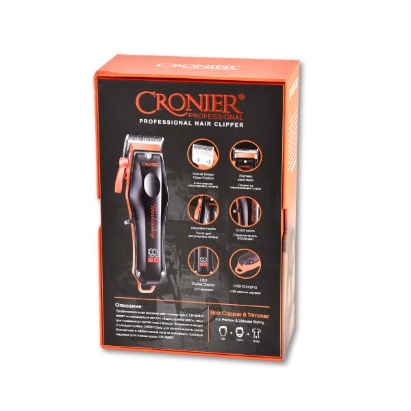 Cronier Professional CR-901 hair clipper. Cronier Professional CR-901 hair clipper.