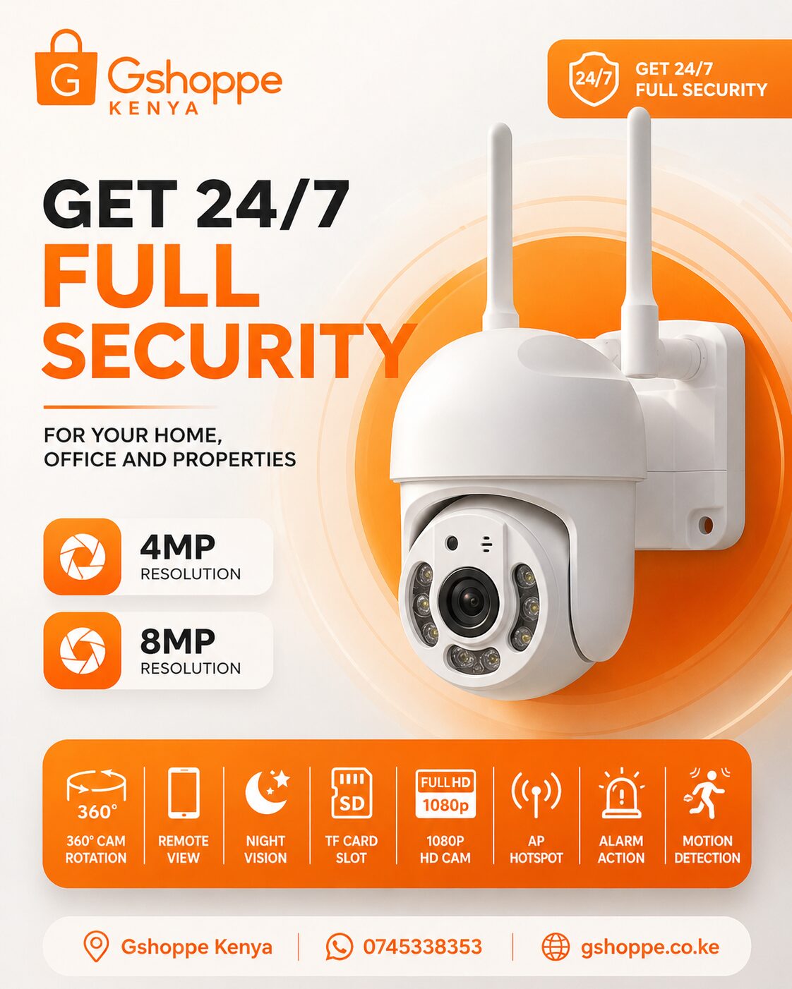 Solar Security Camera