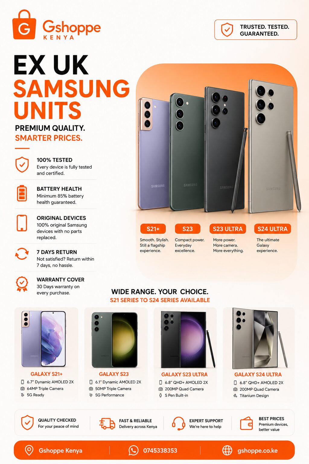 Ex-UK Samsung Phones