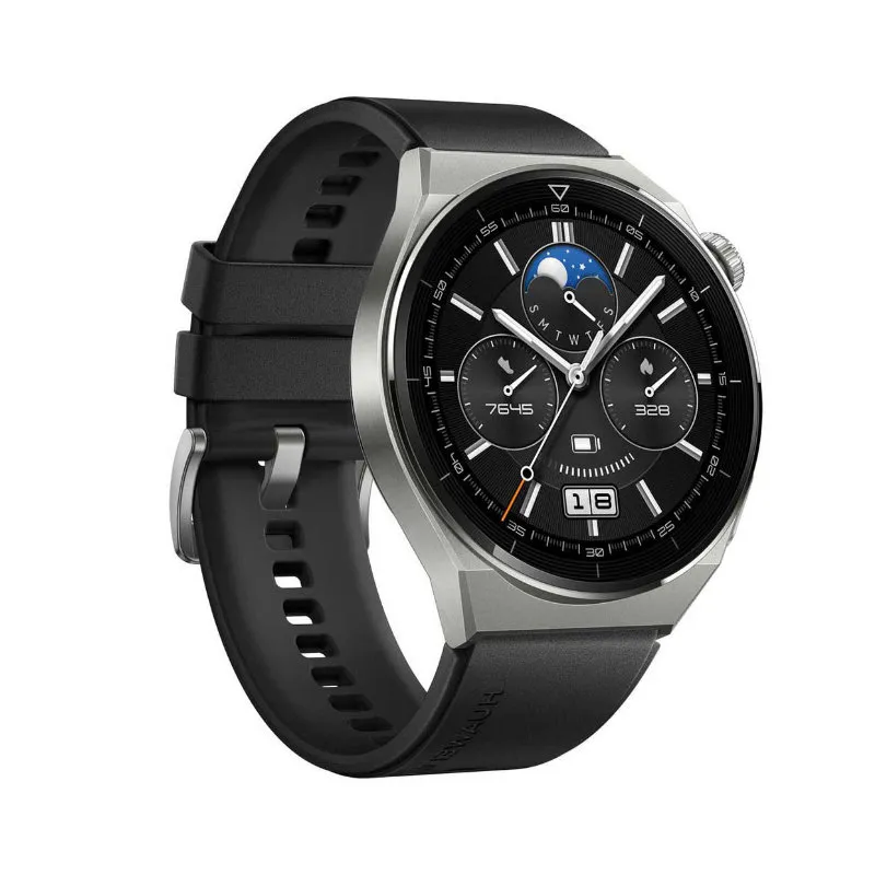 Huawei Watch GT 3 Pro – 1.43 inches in the Titanium version and 1