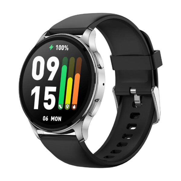 AmazFit Pop 3R Bluetooth Calling Watch – 1.43 inches Type: 2D Curved HD AMOLED display
