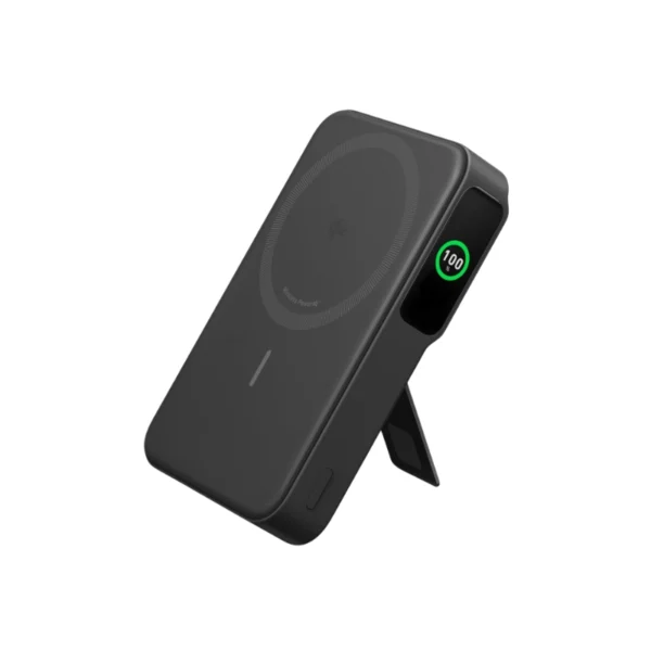 Anker MagGo Power Bank (10K, Built - in Stand and Smart Display), 10000mAh, 27W Output, USB-C