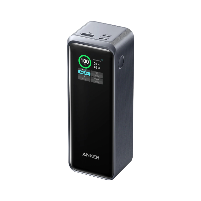 Anker Prime 27650mAh Power Bank (250W), 250W Output, Dual USB-C