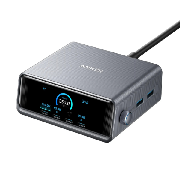 Anker Prime Desktop Charging Station, 10000mAh, 250W Output, USB-C