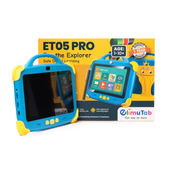 ElimuTab ET05 Pro Kids Tablet, IPS LCD, 3500mAh Battery