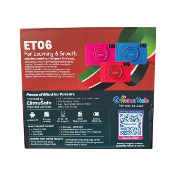 ElimuTab ET06 with Touch Pen, 3500mAh Battery