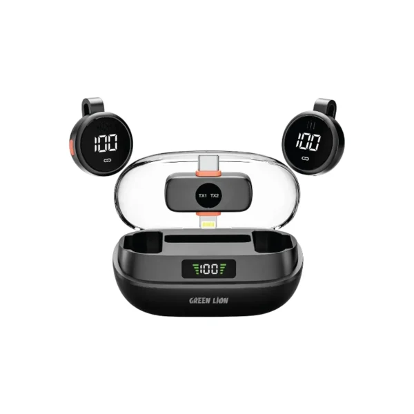 Green Lion GM, 91X Lavalier Microphone, 70mAh, USB-C