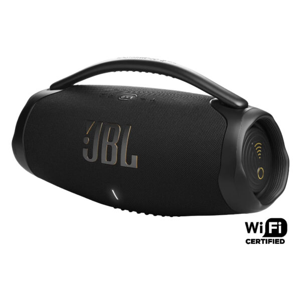 JBL Boombox 3 WiFi – 7.9 inches Weight 6, 80W RMS-subwoofer + 2x 40W R, Bluetooth 5.3