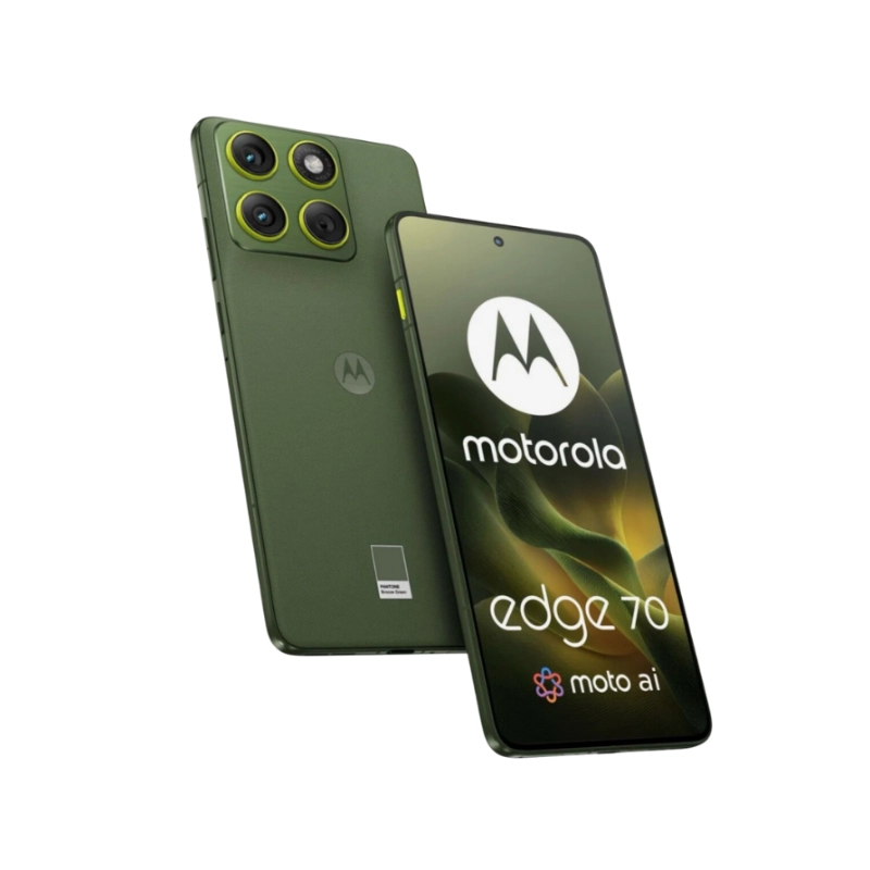 Motorola Edge 70, 6.7-inch OLED 120Hz, Snapdragon 7 Gen 4, 13MP + 32MP Camera, 5G, USB-C