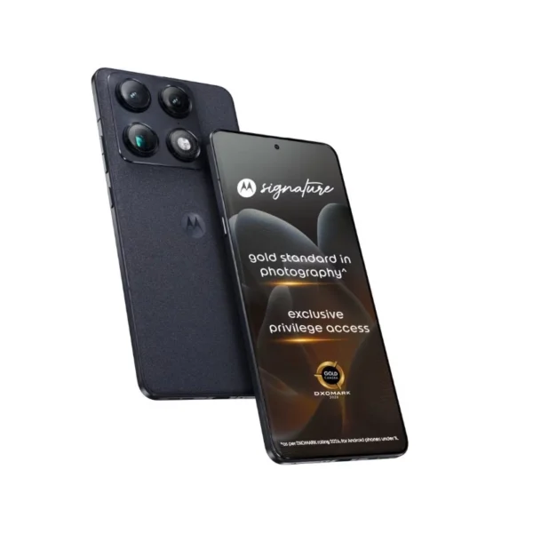 Motorola Signature 5G, OLED 165Hz, Snapdragon 8 Gen 5, Triple 50MP Camera, USB-C, IP68
