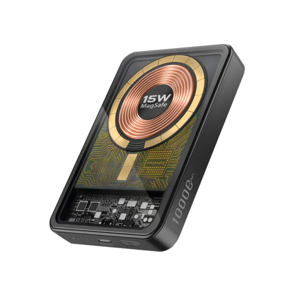 Promate LucidPack 10 Power Bank – 10000mAh, 20W Power Delivery