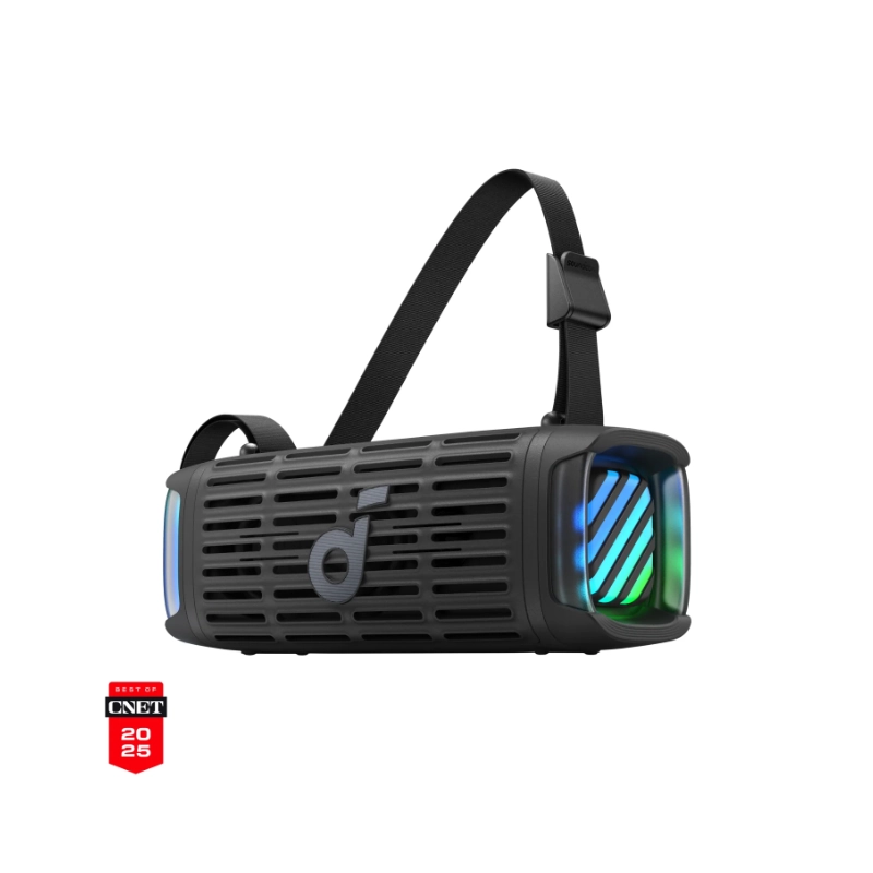 soundcore Boom 3i Portable Rugged Outdoor Speaker, 50W RMS, Bluetooth 5.3, USB-C, 16-hour Battery Life