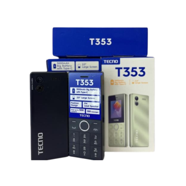 Tecno T353, 3,000mAh Battery
