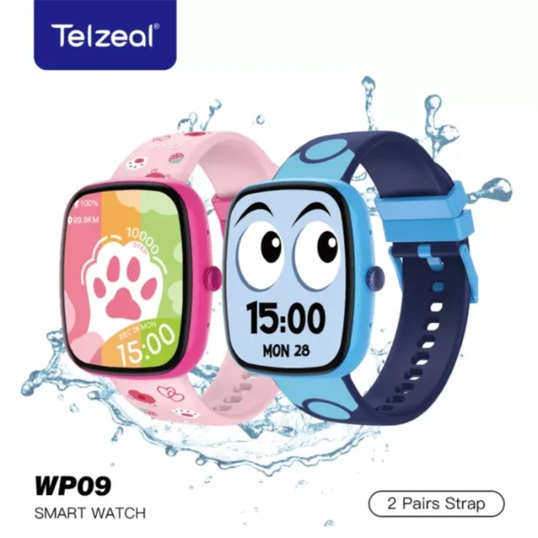 Telzeal WP09 Kids Smartwatch, Water Resistance