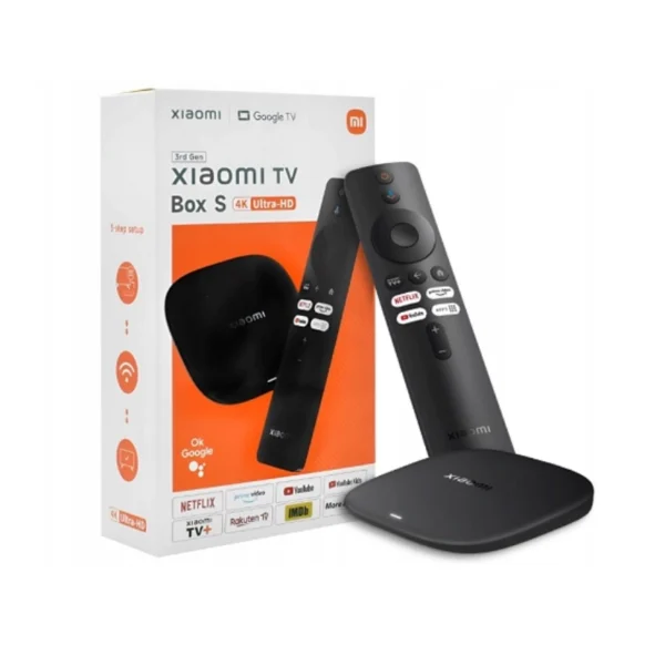 Xiaomi TV Box S 3rd Gen 4K UHD, Bluetooth 5.2, Wi-Fi 6