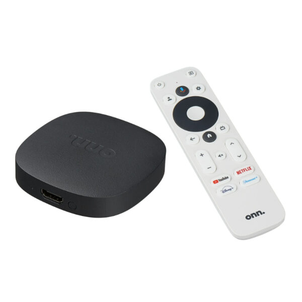 onn. Google TV 4K Streaming Box – 2GB RAM, 7.25 inches Weight 0, Bluetooth 5.0